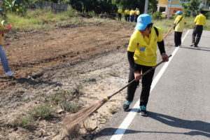 กิจกรรมจิตอาสา เราทำความดีด้วยหัวใจ พัฒนาลำเหมืองสาธารณะ