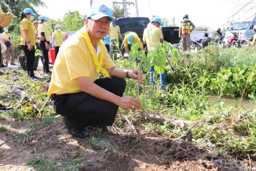 LINE ALBUM กิจกรรมกำจัดผักตบชวา-จิตอาสา-ปลูกต้นไ 22